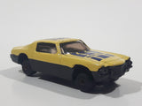 Unknown Brand "New Way Perfect" Yellow Die Cast Toy Car Vehicle