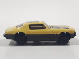 Unknown Brand "New Way Perfect" Yellow Die Cast Toy Car Vehicle