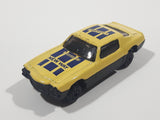 Unknown Brand "New Way Perfect" Yellow Die Cast Toy Car Vehicle