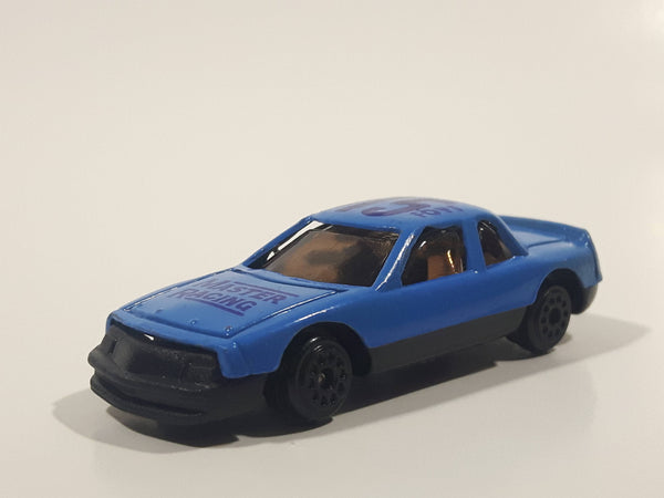 Unknown Brand "Master Racing" Blue Die Cast Toy Car Vehicle