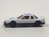 Unknown Brand "Master Racing" White Die Cast Toy Car Vehicle