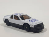 Unknown Brand "Master Racing" White Die Cast Toy Car Vehicle