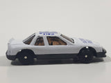 Unknown Brand "Master Racing" White Die Cast Toy Car Vehicle