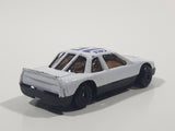 Unknown Brand "Master Racing" White Die Cast Toy Car Vehicle