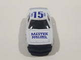 Unknown Brand "Master Racing" White Die Cast Toy Car Vehicle