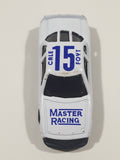Unknown Brand "Master Racing" White Die Cast Toy Car Vehicle