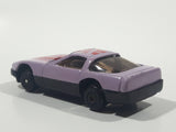 Unknown Brand "Super Turbo" Light Purple Die Cast Toy Car Vehicle