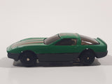 Unknown Brand "Super Turbo" Green Die Cast Toy Car Vehicle