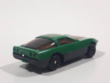 Unknown Brand "Super Turbo" Green Die Cast Toy Car Vehicle