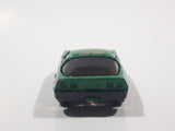 Unknown Brand "Super Turbo" Green Die Cast Toy Car Vehicle