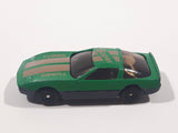 Unknown Brand "Super Turbo" Green Die Cast Toy Car Vehicle
