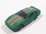 Unknown Brand "Super Turbo" Green Die Cast Toy Car Vehicle