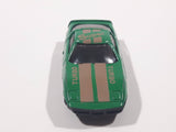Unknown Brand "Super Turbo" Green Die Cast Toy Car Vehicle