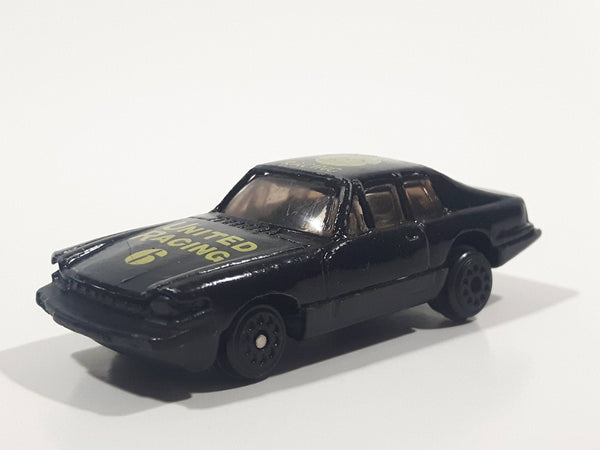 Unknown Brand "United Racing" #6 Black Die Cast Toy Car Vehicle