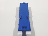 Semi Trailer Blue Plastic Die Cast Toy Car Vehicle Broken Hitch