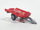 Trailer Red Plastic Die Cast Toy Car Vehicle Broken Hitch