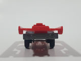 Trailer Red Plastic Die Cast Toy Car Vehicle Broken Hitch