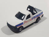 Unknown Brand 8073-B Police Highway Patrol Truck White Die Cast Toy Car Vehicle