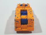 1996 Hot Wheels Splatter Paint Rescue Ranger Orange Fire Truck Die Cast Toy Car Vehicle