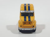 Jada Dub City Big Time Muscle Semi Tractor Truck Yellow Die Cast Toy Car Vehicle Busted Up