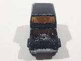 Vintage Yatming No. 1062 Jeep CJ-7 Black Die Cast Toy Car Vehicle Missing Hood
