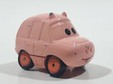 Disney Pixar Supercharged Toy Story Hamm Character Pig Shaped Pink Die Cast Toy Car Vehicle