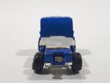 Vintage Universal Products No. M1006 Cabover Semi Truck Blue Die Cast Toy Car Vehicle Made in Hong Kong