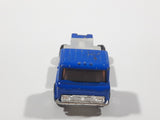 Vintage Universal Products No. M1006 Cabover Semi Truck Blue Die Cast Toy Car Vehicle Made in Hong Kong