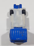 Vintage Universal Products No. M1006 Cabover Semi Truck Blue Die Cast Toy Car Vehicle Made in Hong Kong
