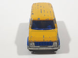 Vintage Majorette No. 279 / 234 Fourgon Van Elephant Reserve Yellow Blue 1/65 Scale Die Cast Toy Car Vehicle with Opening Rear Doors