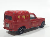 Vintage Majorette No. 230 Renault 4 L Fire Truck Red 1/55 Scale Die Cast Toy Car Vehicle
