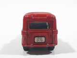 Vintage Majorette No. 230 Renault 4 L Fire Truck Red 1/55 Scale Die Cast Toy Car Vehicle