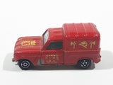 Vintage Majorette No. 230 Renault 4 L Fire Truck Red 1/55 Scale Die Cast Toy Car Vehicle