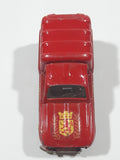 Vintage Majorette No. 230 Renault 4 L Fire Truck Red 1/55 Scale Die Cast Toy Car Vehicle