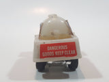 Vintage Universal Products No. M1006 Cabover Semi Tanker Petrol Truck Esso Silver Grey and White Die Cast Toy Car Vehicle Made in Hong Kong
