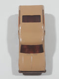 Vintage 1981 Hot Wheels Minitrek Tan Brown Die Cast Toy Car Vehicle Made in Hong Kong