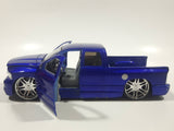 Jada Toys No. 50760-9 2003 Dodge Ram 1500 Pickup Truck Blue 1/24 Scale Die Cast Toy Car Vehicle Missing Parts