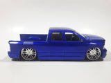 Jada Toys No. 50760-9 2003 Dodge Ram 1500 Pickup Truck Blue 1/24 Scale Die Cast Toy Car Vehicle Missing Parts