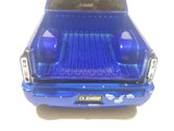 Jada Toys No. 50760-9 2003 Dodge Ram 1500 Pickup Truck Blue 1/24 Scale Die Cast Toy Car Vehicle Missing Parts