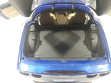 2003 Hot Wheels C6 Corvette Blue 1/18 Scale Die Cast Toy Car Vehicle with Opening Doors, Trunk, and Hood Missing Mirrors