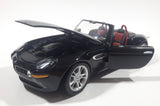 2000 Hot Wheels BMW Z8 Convertible Black 1/18 Scale Die Cast Toy Car Vehicle with Opening Hood and Doors Missing Mirrors