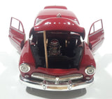 1949 Mercury Coupe Red 1/24 Scale Die Cast Toy Car Vehicle