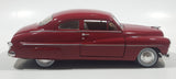 1949 Mercury Coupe Red 1/24 Scale Die Cast Toy Car Vehicle