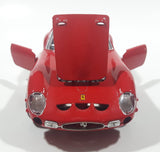 Burago 1962 Ferrari 250 GTO Red 1/24 Scale Die Cast Toy Car Vehicle With Opening Doors and Hood Made in Italy