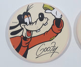 Disney Parks Fab 4 Goofy, Pluto, Mickey Mouse, Donald Duck Characters Themed 4" Ceramic Drink Coasters Set of 4