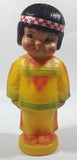 Vintage 1960s Regal Canada Kimmie Native Aboriginal Girl 10" Tall Plastic Coin Bank