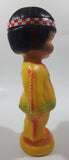 Vintage 1960s Regal Canada Kimmie Native Aboriginal Girl 10" Tall Plastic Coin Bank