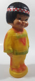 Vintage 1960s Regal Canada Kimmie Native Aboriginal Girl 10" Tall Plastic Coin Bank