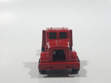 Unknown Brand Semi Tractor Truck Red Die Cast Toy Car Vehicle