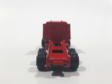 Unknown Brand Semi Tractor Truck Red Die Cast Toy Car Vehicle